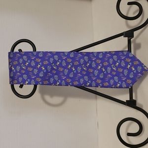 Bugatchi | NWOT Men's Silk Ocean Theme Print Tie